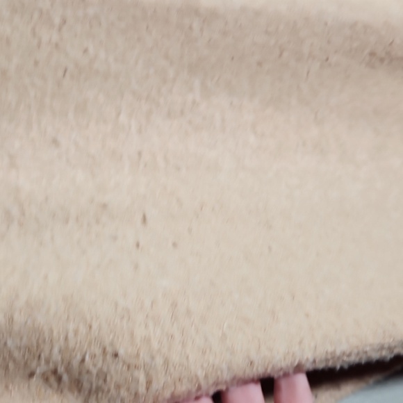 a.n.a Sweater Womens Size M Tan Fuzzy Tunic Long Top - Picture 7 of 9